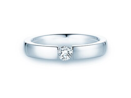 Spannring Infinity in Platin