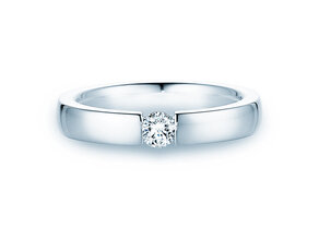 Spannring Infinity in Platin