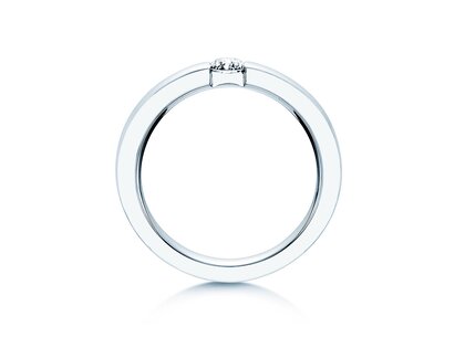 Spannring Infinity in Platin