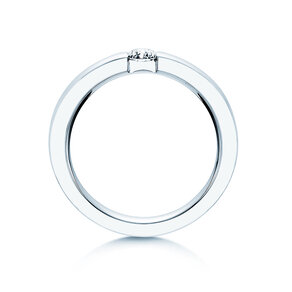 Spannring Infinity in Platin