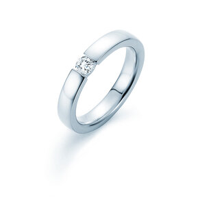 Spannring Infinity in Platin