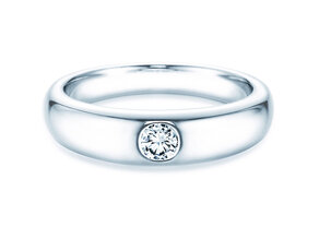 Solitärring Promise in 9K Weißgold mit Diamant 0,25ct