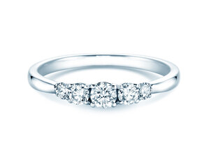 Diamantring 5 Diamonds