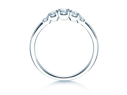Diamantring 5 Diamonds