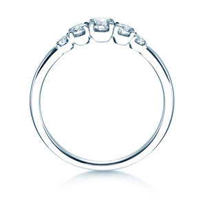 Diamantring 5 Diamonds