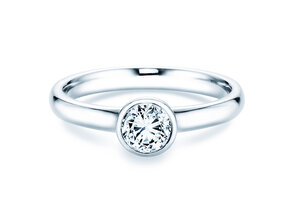 Solitärring Eternal in Silber