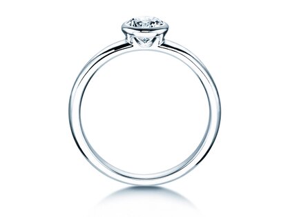 Solitärring Eternal in Silber