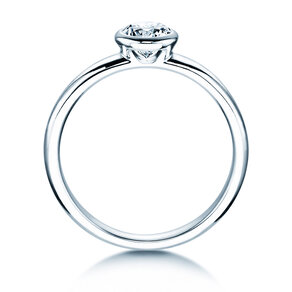 Solitärring Eternal in Silber