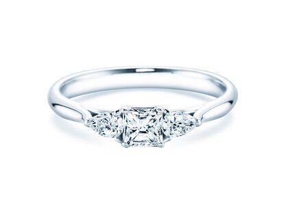 Diamantring Vivid Asscher