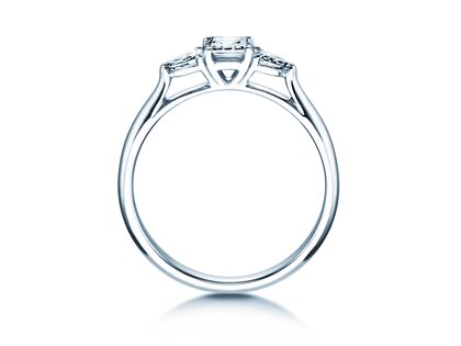 Diamantring Vivid Asscher