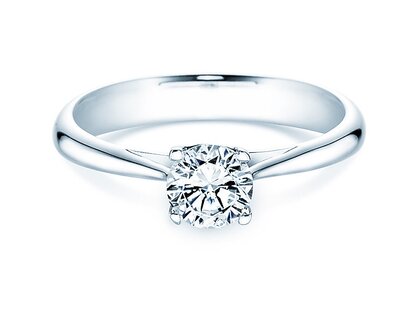 Solitärring Delight in 9K Weißgold mit Diamant 0,75ct