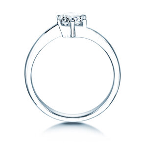 Solitärring Devotion in 9K Weißgold mit Diamant 0,75ct