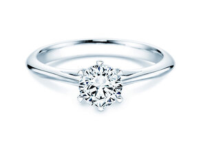 Ring Heaven 6 in 9K Weißgold mit Labordiamant 0,75ct