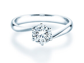 Solitärring Devotion in 9K Weißgold mit Diamant 1,00ct
