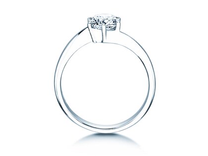 Solitärring Devotion in 9K Weißgold mit Diamant 1,00ct