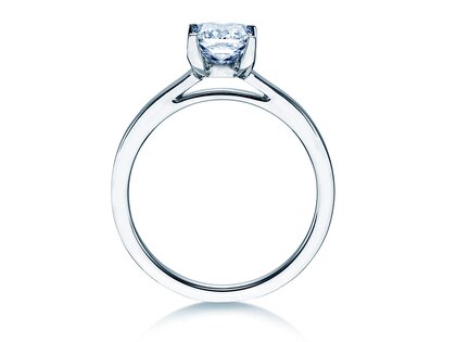 Diamantring Princess in 9K Weißgold mit Diamant 1,00ct
