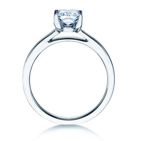 Diamantring Princess in 9K Weißgold mit Diamant 1,00ct