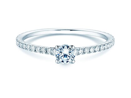 Ring Pure Diamond in Weißgold