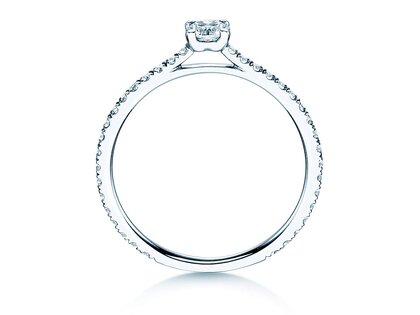 Ring Pure Diamond in Weißgold
