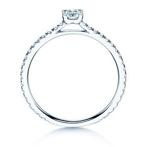 Ring Pure Diamond in Weißgold