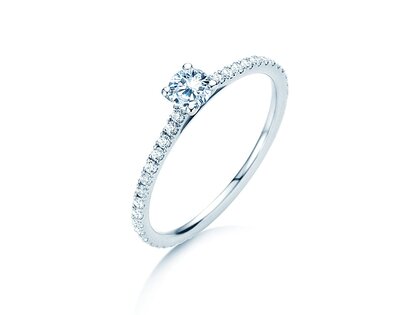 Ring Pure Diamond in Weißgold