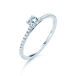 Ring Pure Diamond in Weißgold