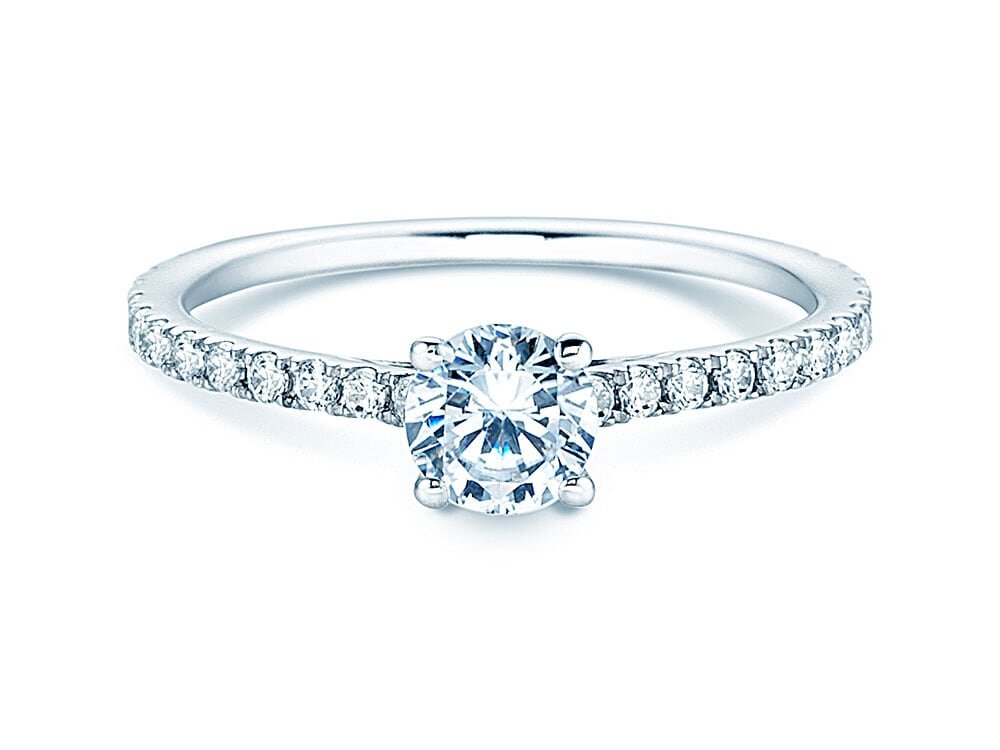 Diamantring Pure Diamond in 18K Weißgold mit Diamanten 0,82ct G/SI