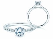 Diamantring Pure Diamond in Weißgold