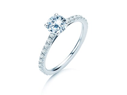 Diamantring Pure Diamond in Weißgold