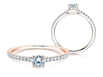 Ring Pure Diamond in Roségold