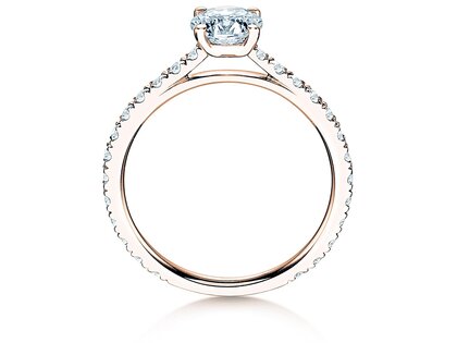 Diamantring Pure Diamond in Roségold