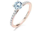 Diamantring Pure Diamond in Roségold