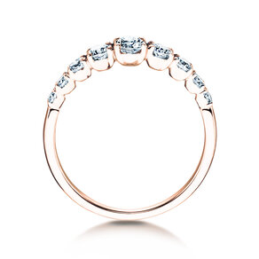 Diamantring 9 Diamonds in Roségold