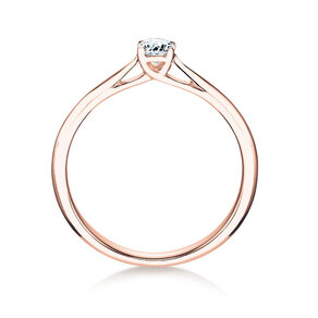 Solitärring Delight in Roségold