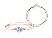 Ring Vivid Petite Diamond in Roségold