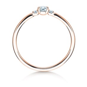 Ring Vivid Petite Diamond in Roségold