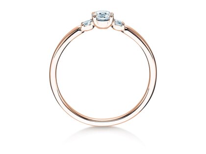 Ring Vivid Petite Diamond in Roségold