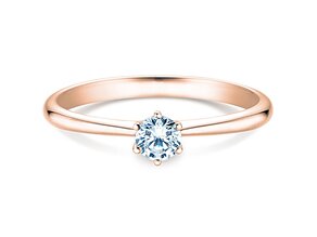 Solitärring Spirit in Roségold