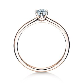 Solitärring Spirit in Roségold
