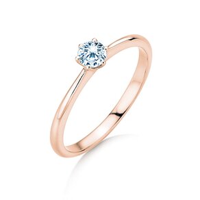 Solitärring Spirit in Roségold