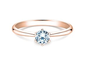 Solitärring Spirit in Roségold