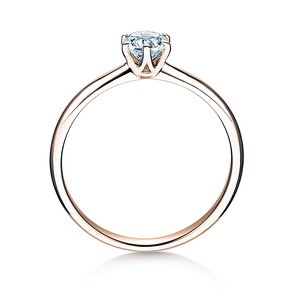 Solitärring Spirit in Roségold