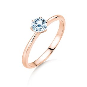 Solitärring Spirit in Roségold