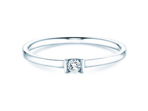 Solitärring Love