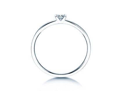 Solitärring Love
