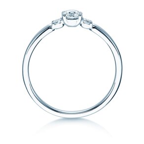 Ring Vivid Petite Diamond in Weißgold