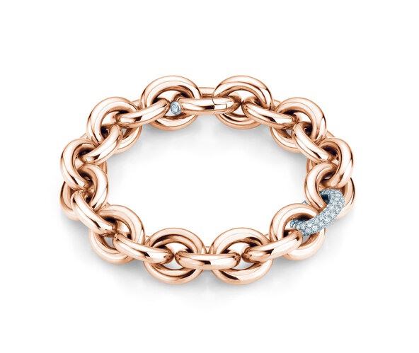 Armband Diamond Chain in Roségold