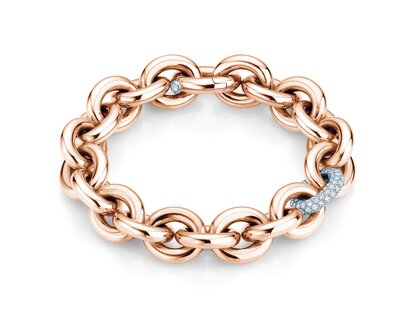 Armband Diamond Chain in Roségold