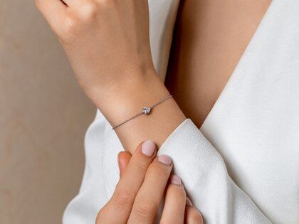 Armband Diamond Drop in Roségold