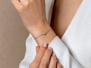 Armband Diamond Drop in Roségold